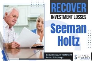 Seeman Holtz, a Boca Raton-based company, is auctioning 100% of its property and casualty business. Silver Law Group has filed two lawsuits against Seeman Holtz on behalf of investors who were sold unregistered promissory notes in Para Longevity and other offerings. The lawsuits allege that investors were not paid when their notes matured. Investors Are Owed Principal Many Seeman Holtz investors allege they have not received principal back after their promissory notes matured. Investors have been told to wait for the company to recapitalize, which they were told would allow the company to pay investors their principal. Despite these assurances, investors continue to wait. BocaNewsNow.com reported that Seeman Holtz received $4,269,400 in PPP money, and that Marshall Seeman listed his home in Boca Raton for sale for $8,650,000.